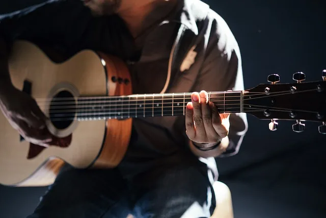 acoustic, guitar, guitarist