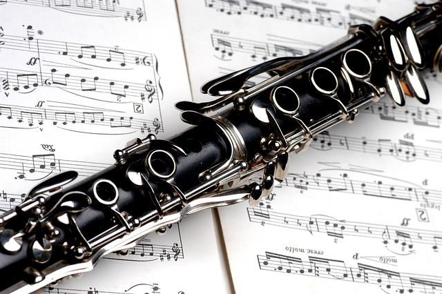 instrument, clarinet, music